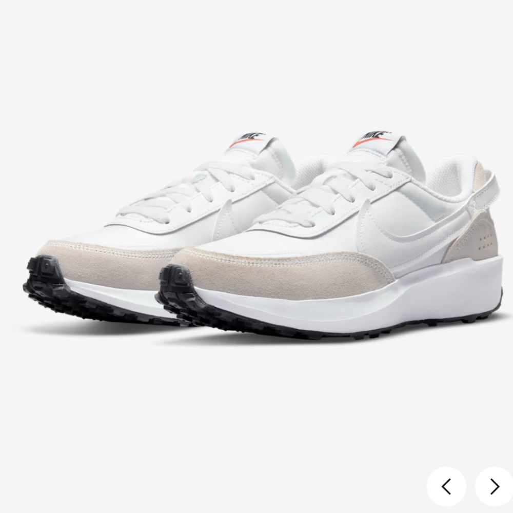 🤍 Nike Waffle Debut — Women’s Sneakers (White / Light Bone) Size: 7